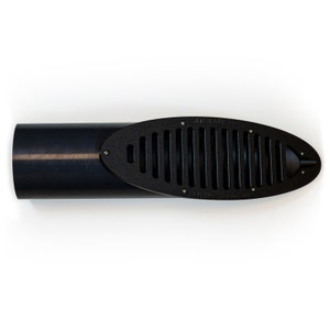 Mitered Drain - 4" Drain with HDPE Black Grate, 3:1 Slope