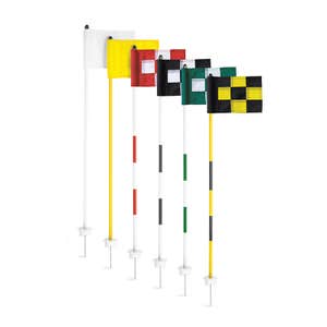 Par Aide - Cupless JR Flagstick Putting/Chipping Target - Bright White