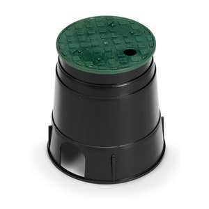 Rain Bird - 6" Round Valve Box with Green Lid