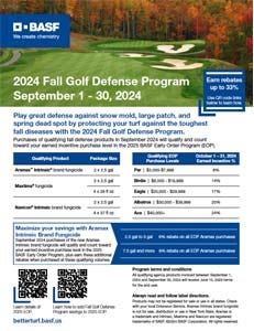 Golf Early Order Program