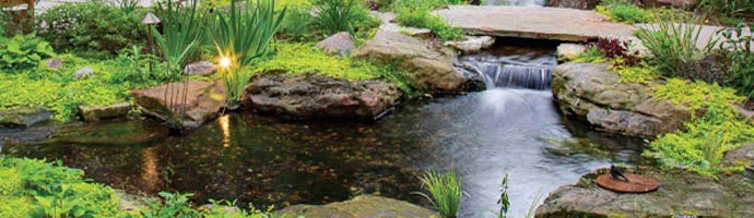 garden water feature